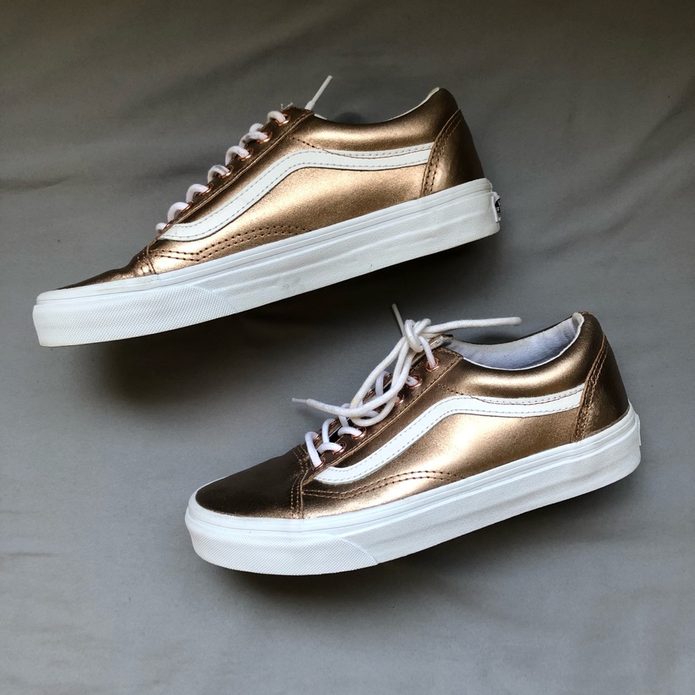 Rose Gold Vans